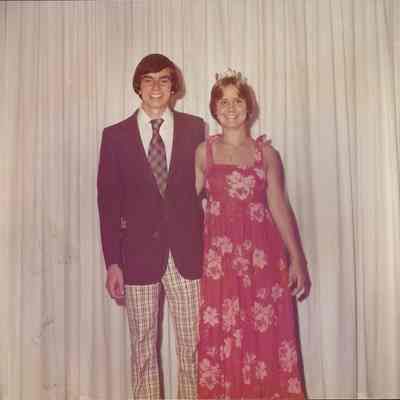 1977 Brunswick Teen Queen Becky Beck and Jim Lewis