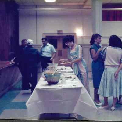A color photograph of the 25th Anniversary party.