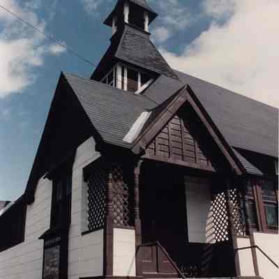 A photo view of the Church of Christ.