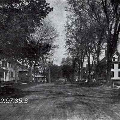 A picture postcard view of Federal Street. 11/5/1905.