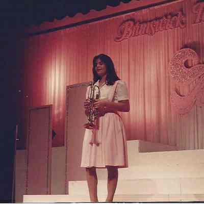 A color photograph of Teen Queen contestant #5 Patty Pickard