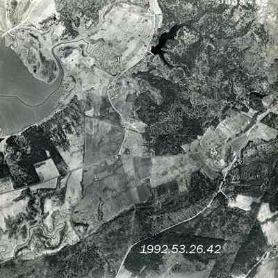 An aerial photo of 5/4/1953