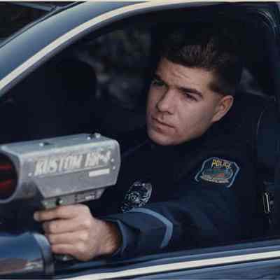 A photo view of Officer Mark Hagan. 10/25/1981.