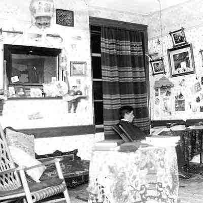 Unknown Man Reading