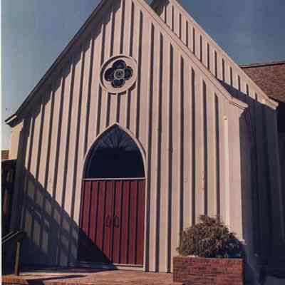 A photo view of St. Paul's Church. 3/17/1989.
