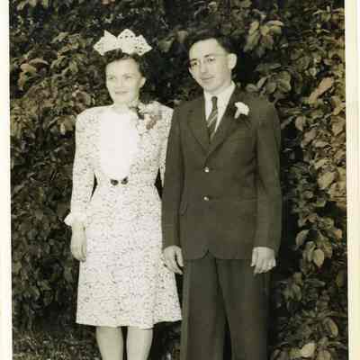 Olive Ripley and Claude St. Pierre Wedding Reception