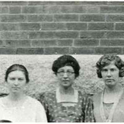 BHS faculty, c 1924 (identified)