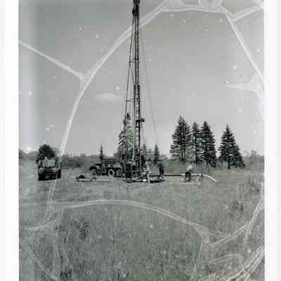 Drilling for Water in Topsham