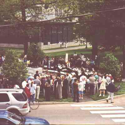Chamberlain statue dedication