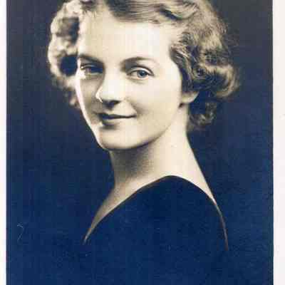 A photo view of a 1937 BHS graduate.