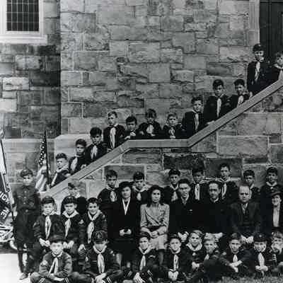 A photo of St John's Cub Scout Pack. 1939.