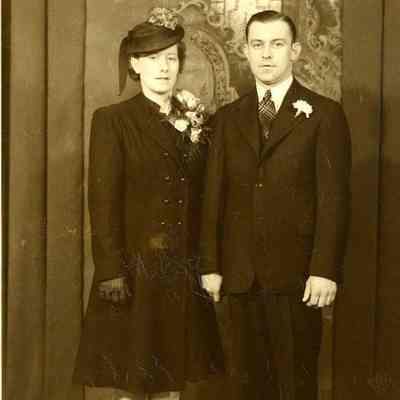 Bertha Sawyer and Israel Racine