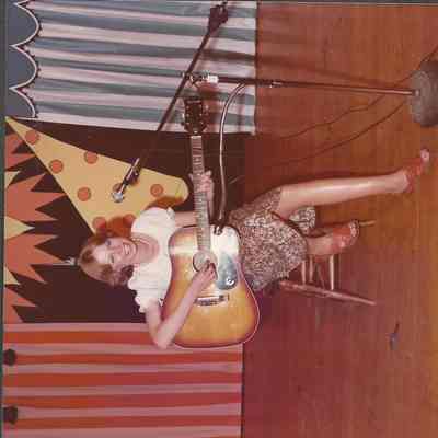 Sarah Stark will sing and play the guitar to "Where Do The Children Play".