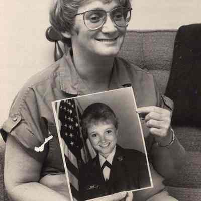 A photo view of Virginia Hilton. 6/13/1991.