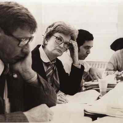 A photo view of Anne Bachrach.