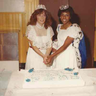 A color photograph of Karen Coombs and Kim Carslick