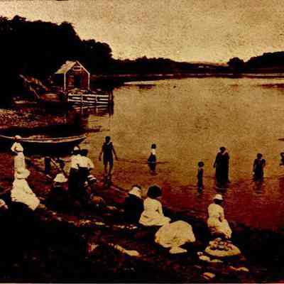 Swimming at Merriman's Cove