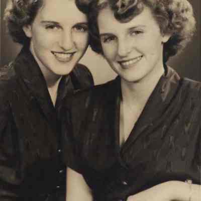 Pauline and Jeannine Poulin