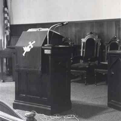 Pulpit in the United Methodist Church