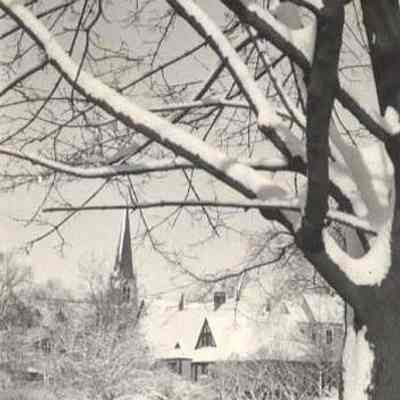 A photo of a snow scene.