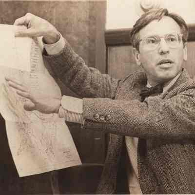 A photo view of Martin Wilk. 11/23/1982.