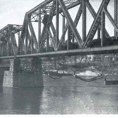 Flood Damage to the Black Bridge