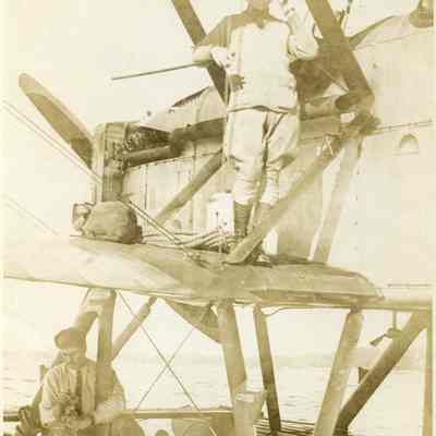 Lts. Wade & Ogden aboard Boston II