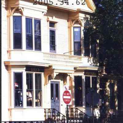 Photo of front of 153 Park Row (Pumpkin House.)