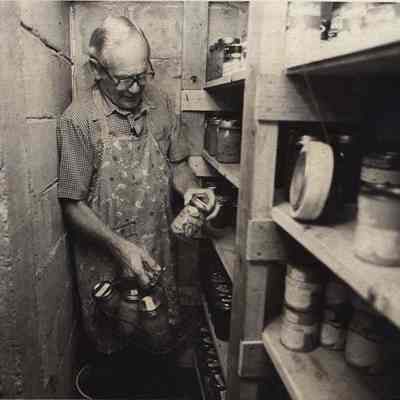 A photo view of Stan Skolfield. 9/8/1981.