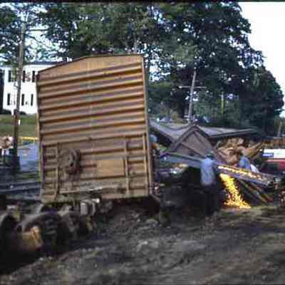 Train Wreck Debris