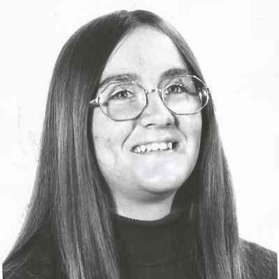 A B/W photo of Diane Racine.