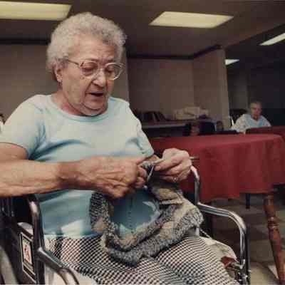 A photo view of Marg Bowley. 8/30/1991.