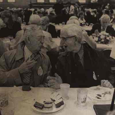 A photo view of Elden Barbour and Allan Hall. 5/29/1979.