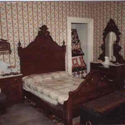 A photo view of an exhibit at PHS Museum. 12/1982.