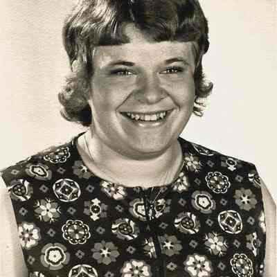 A B/W photograph of Irene Bolduc contestant # 3