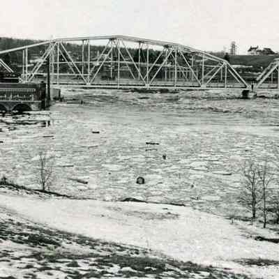 Floodwaters from the 1936 Flood