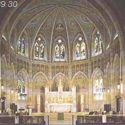 Altar and Sanctuary in St. John the Baptist Catholic Church