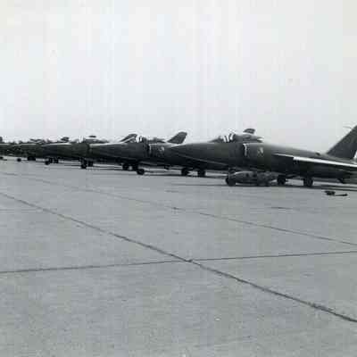 Flight Line at Brunswick Naval Air Station
