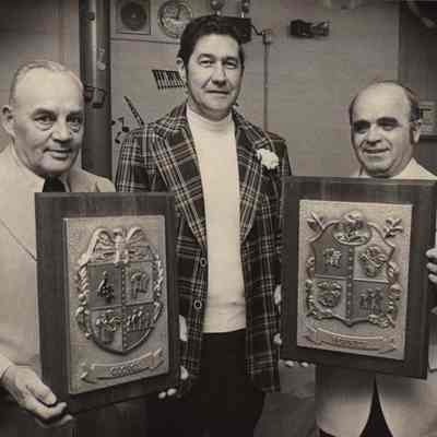 Ernest W. George, Earl Hainses, Robert Bernier