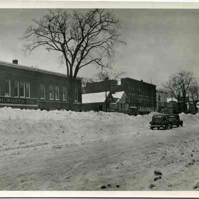 Maine Street After Snowstorm