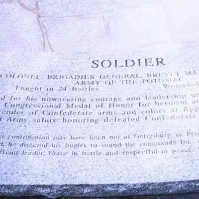Chamberlain statue imscription