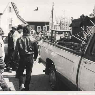 1987 Androscoggin River Flood, Water Street, Brunswick