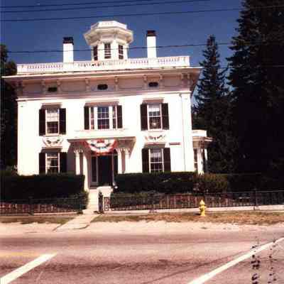 A photo of The President's House.