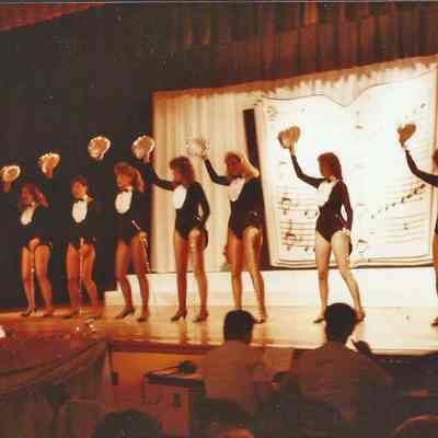The 1986 Teen Queen Pageant.