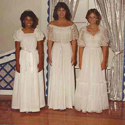 A color photograph of Kim Carslick, Patricia Stuart and Kim Henderson.