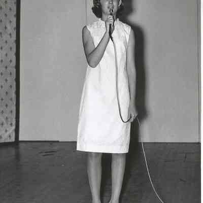 For her talent presentation Charlene recited a beautiful poem
