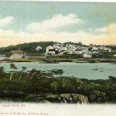 Postcard, Orr's Island Point