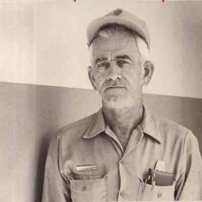 A photo view of Henry Thiboutot. 10/3/1989.