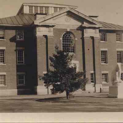 Postcard of Sargent Gym Bowdoin College