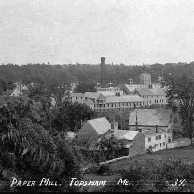 "Paper Mill, Topsham ME"